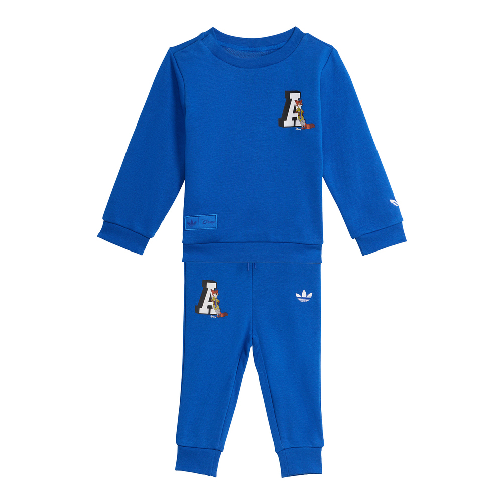 adidas阿迪达斯2025男婴童CREW SET长袖套服JX0592