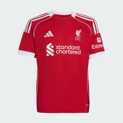 adidas阿迪达斯2025男大童LFC H JSY Y针织无领短TJV6436