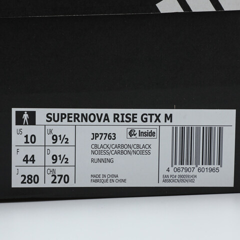 adidas阿迪达斯2025男子SUPERNOVA RISE GTX M跑步常规JP7763