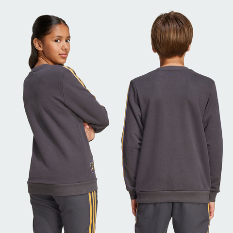 adidas阿迪达斯2025男大童MUFC ICON SWTY针织无帽卫衣JY1080