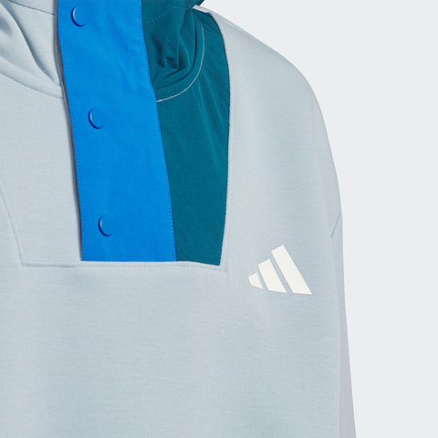 adidas阿迪达斯2025男大童JK KN HOODY针织连帽卫衣KC0209