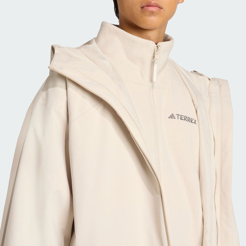 adidas阿迪达斯2025男子XPL FLC 3IN1三合一外套JV8687