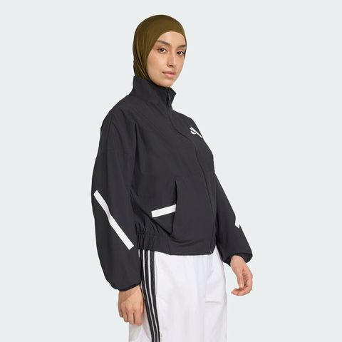 adidas阿迪达斯2025女子W Z.N.E. WV TT梭织无帽外套KE4882