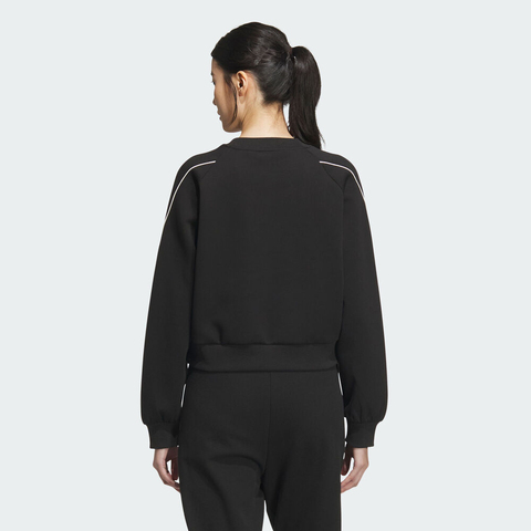 adidas阿迪达斯2025女子STADIUM CREW针织无帽卫衣KC0013