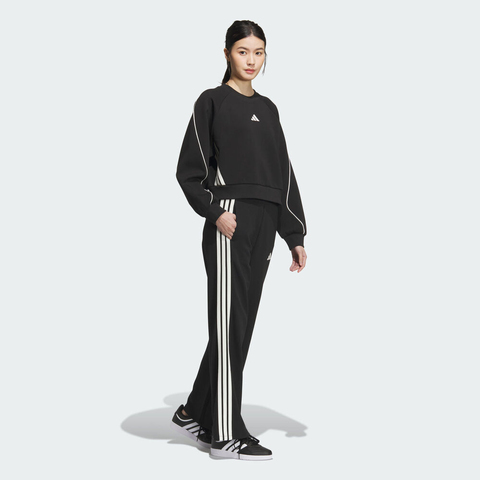 adidas阿迪达斯2025女子STADIUM CREW针织无帽卫衣KC0013