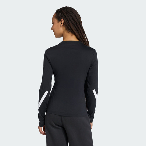 adidas阿迪达斯2025女子W Z.N.E. LS TEE针织无领长TKE4905