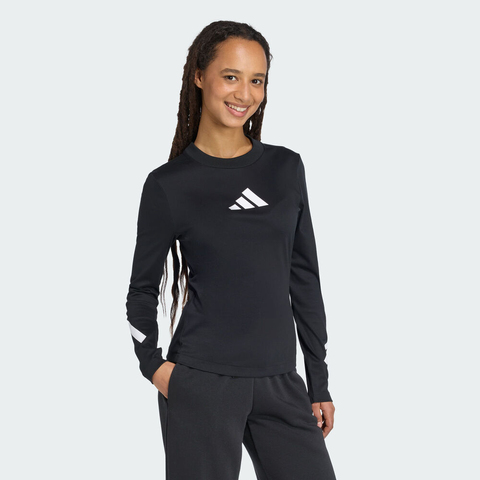 adidas阿迪达斯2025女子W Z.N.E. LS TEE针织无领长TKE4905