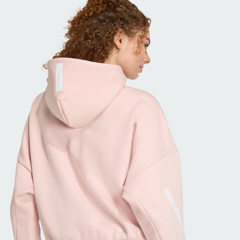 adidas阿迪达斯2025女子W Z.N.E. FZ针织连帽外套KC7905