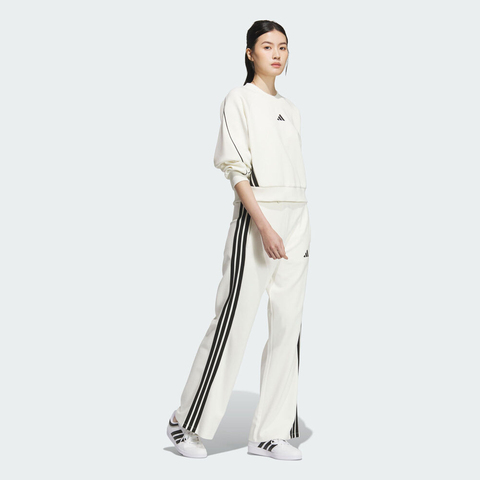 adidas阿迪达斯2025女子STADIUM CREW针织无帽卫衣KB7601