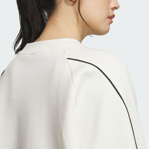 adidas阿迪达斯2025女子STADIUM CREW针织无帽卫衣KB7601