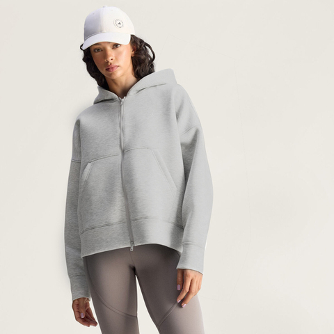 adidas阿迪达斯2025女子aSMC SCUBA HD针织连帽外套JM5792