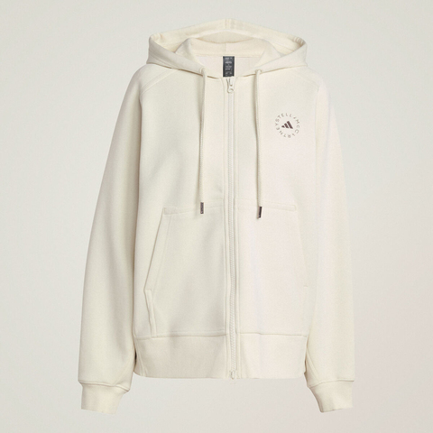 adidas阿迪达斯2025女子aSMC FZ HOODIE针织连帽外套JX6769