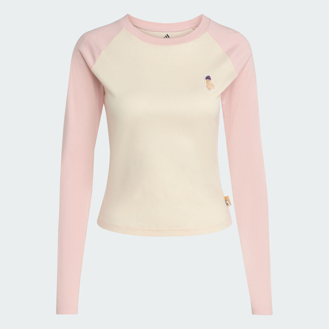 adidas阿迪达斯2025女子W CAT LS T针织无领长TJV6094