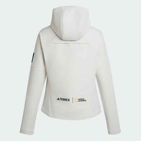 adidas阿迪达斯2025女子NG W CW JKT梭织连帽外套KE6437