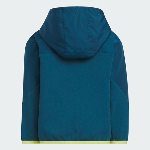 adidas阿迪达斯2025男小童LK KN JKT针织连帽外套KF4951