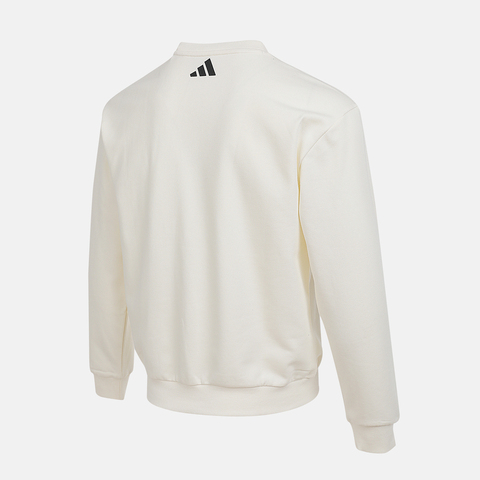 adidas阿迪达斯2025男大童JK KN CREW针织无帽卫衣KS0642