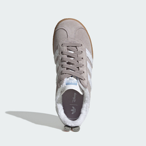 adidas阿迪达斯2025女小童GAZELLE CF EL C三叶草童装JQ1345