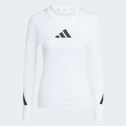 adidas阿迪达斯2025女子W Z.N.E. LS TEE针织无领长TKE4906