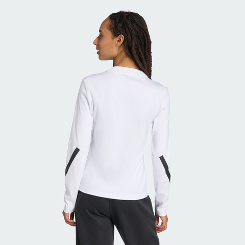 adidas阿迪达斯2025女子W Z.N.E. LS TEE针织无领长TKE4906