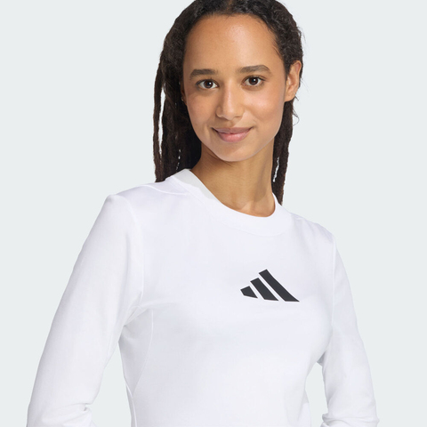 adidas阿迪达斯2025女子W Z.N.E. LS TEE针织无领长TKE4906
