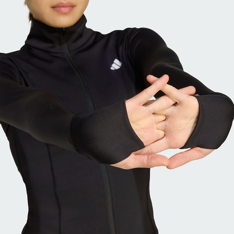 adidas阿迪达斯2025女子WE ZP THRU JKT针织无帽外套JM9185