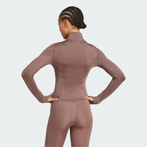 adidas阿迪达斯2025女子WE ZP THRU JKT针织无帽外套JW2802