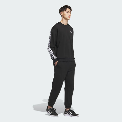 adidas阿迪达斯2025男子WORD FT PANTS针织长裤JZ8765