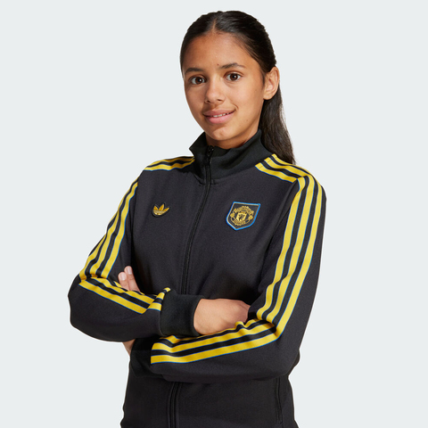 adidas阿迪达斯2025男大童MUFC ICON TT2Y梭织无帽外套KC2811