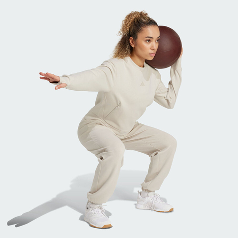 adidas阿迪达斯2025女子D4T KNIT PANT针织长裤JW3398