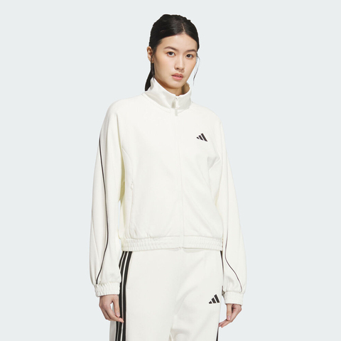 adidas阿迪达斯2025女子STADIUM KN JKT针织无帽外套KC0017