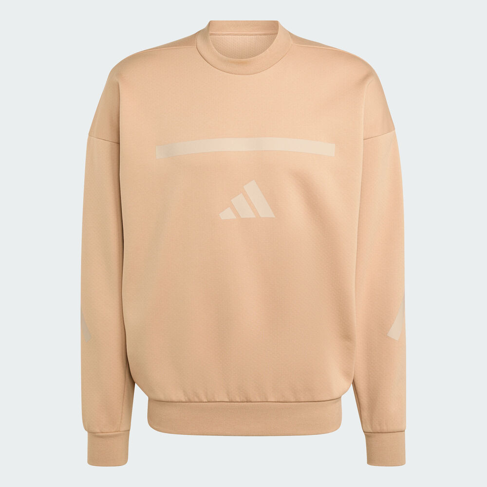 adidas阿迪达斯2025男子M Z.N.E. CRW针织无帽卫衣JW4750