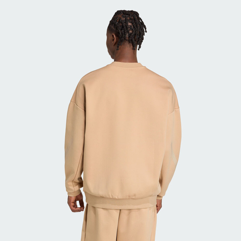 adidas阿迪达斯2025男子M Z.N.E. CRW针织无帽卫衣JW4750