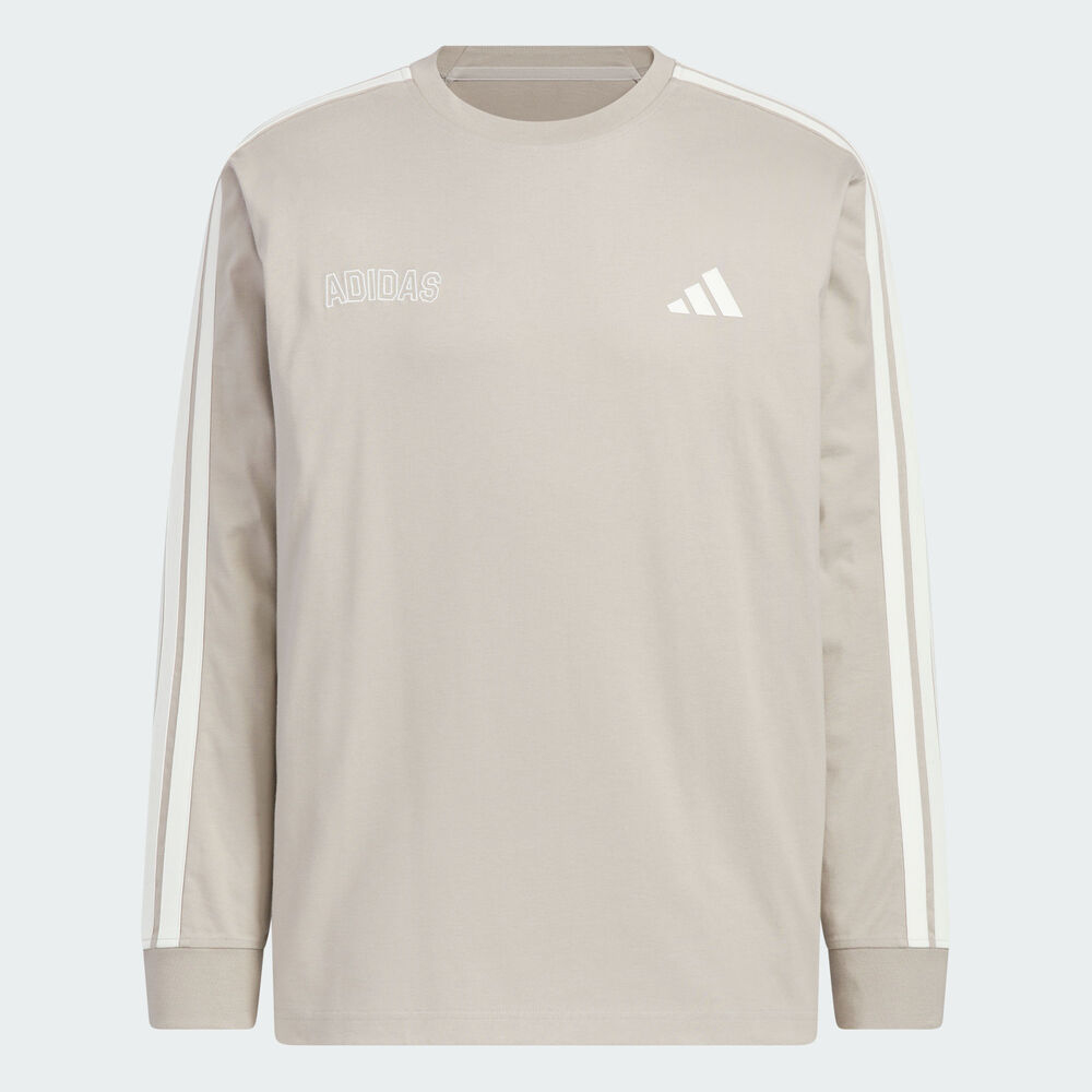 adidas阿迪达斯2025男子ST SPORTS LS T针织无领长TKC2883