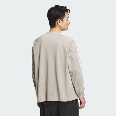 adidas阿迪达斯2025男子ST SPORTS LS T针织无领长TKC2883