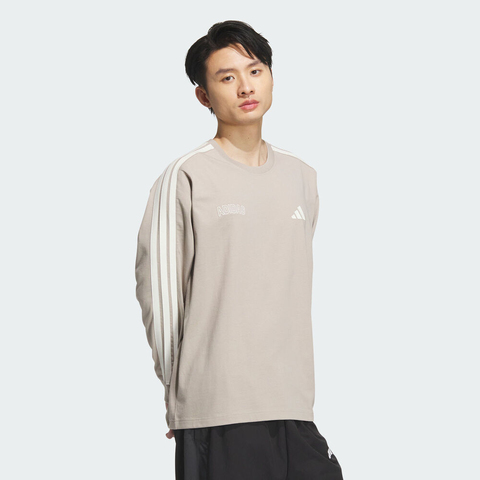 adidas阿迪达斯2025男子ST SPORTS LS T针织无领长TKC2883