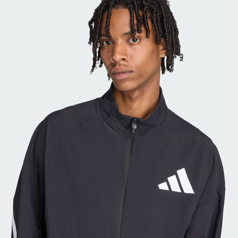 adidas阿迪达斯2025男子M Z.N.E. WV TT梭织无帽外套KE4877