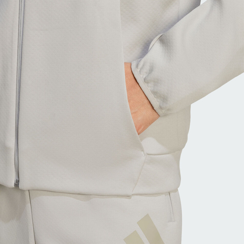 adidas阿迪达斯2025男子M Z.N.E. FZ针织连帽外套JW4720