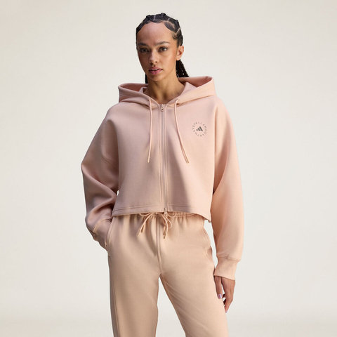 adidas阿迪达斯2025女子aSMC CRO HOODIE针织连帽外套JW4690