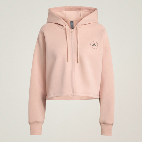 adidas阿迪达斯2025女子aSMC CRO HOODIE针织连帽外套JW4690