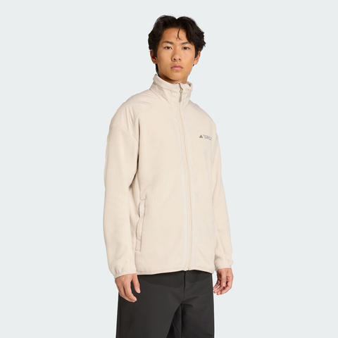 adidas阿迪达斯2025男子MT CW FLC JKT针织无帽外套JV6236