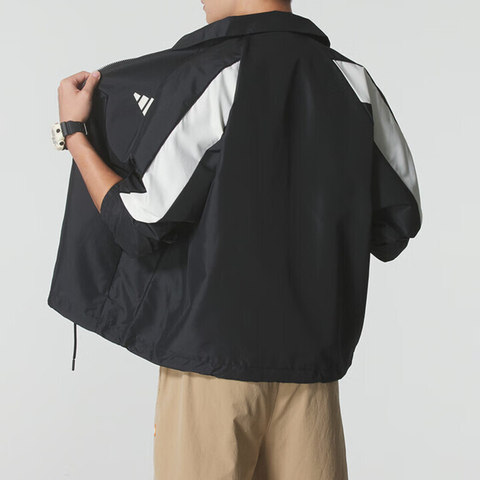 adidas阿迪达斯2025男子M STA SEAS TT梭织无帽外套JN1829