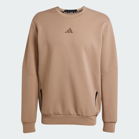 adidas阿迪达斯2025男子D4T CREW SWEATS针织无帽卫衣JX0679