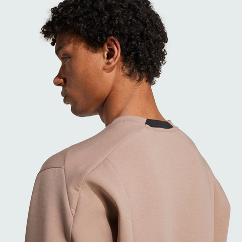 adidas阿迪达斯2025男子D4T CREW SWEATS针织无帽卫衣JX0679