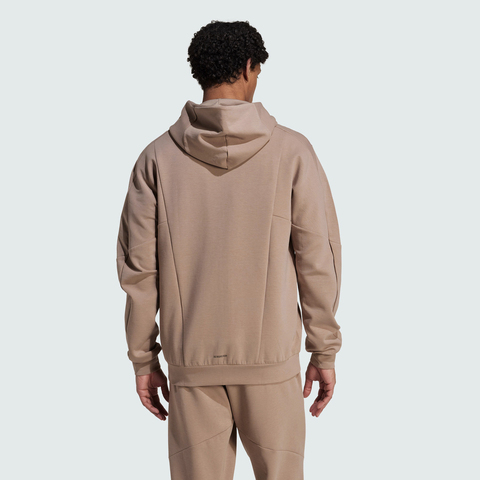 adidas阿迪达斯2025男子D4T FULL-ZIP HO针织连帽外套JX0690