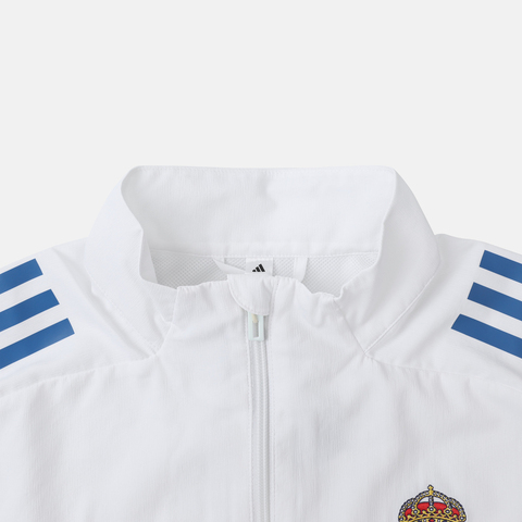 adidas阿迪达斯2025男子REAL EU PRE JKT梭织无帽外套JP4029