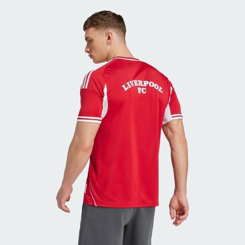 adidas阿迪达斯2025男子LFC US SHIRT针织无领短TJW5480