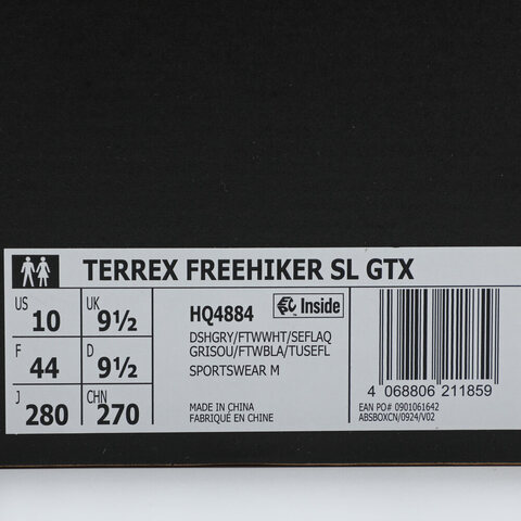 adidas阿迪达斯2025中性TERREX FREEHIKER SL GTXSPW FTW-跑步HQ4884