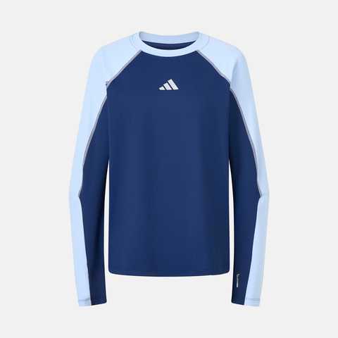 adidas阿迪达斯2025男大童JB PER LS TEE针织无领长TKG6609