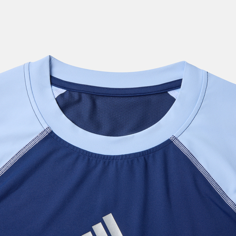 adidas阿迪达斯2025男大童JB PER LS TEE针织无领长TKG6609