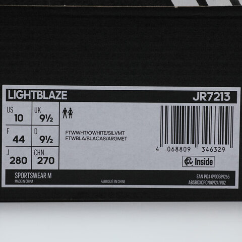 adidas阿迪达斯2025中性LIGHTBLAZESPW FTW-跑步JR7213